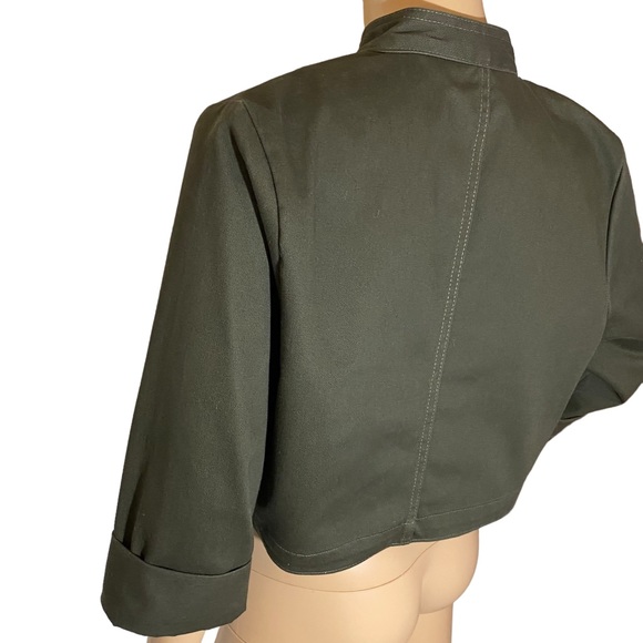 VINTAGE A.C. CLOTHING CROP JACKET  SZ M - Picture 6 of 15